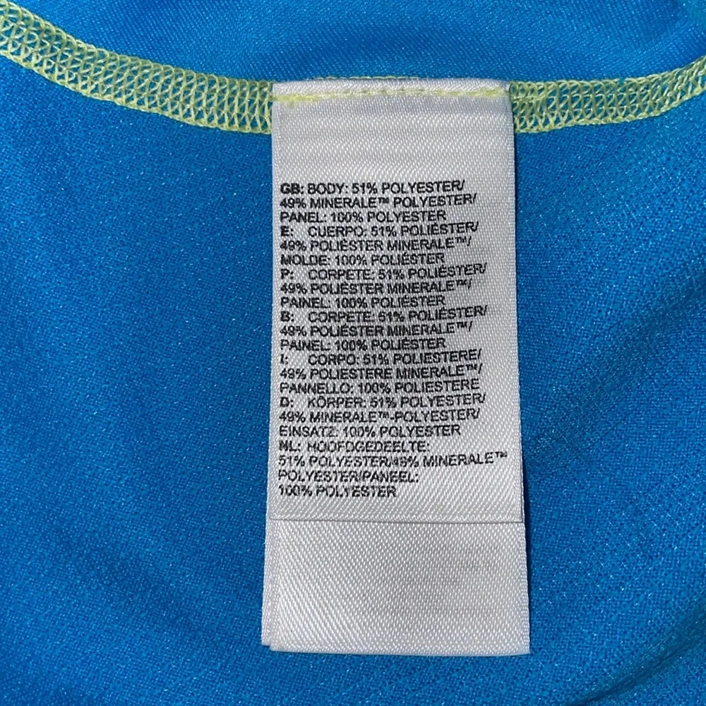 The North Face Women’s Bright Blue Rash Guard tank top.  Size S/P. - Picture 7 of 7